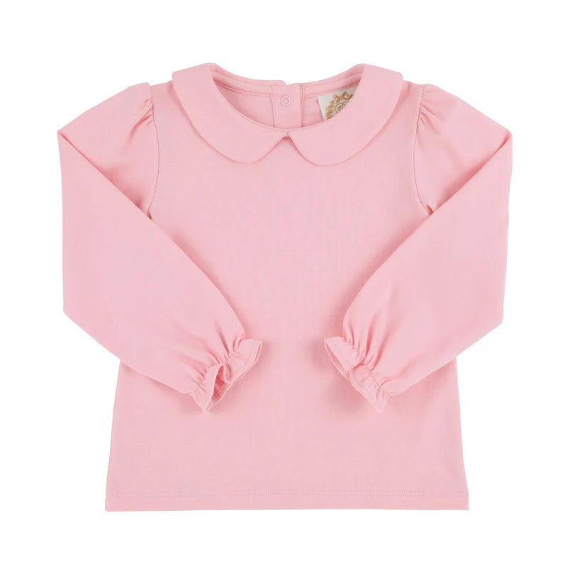 Maude's Peter Pan Top- Sandpearl Pink