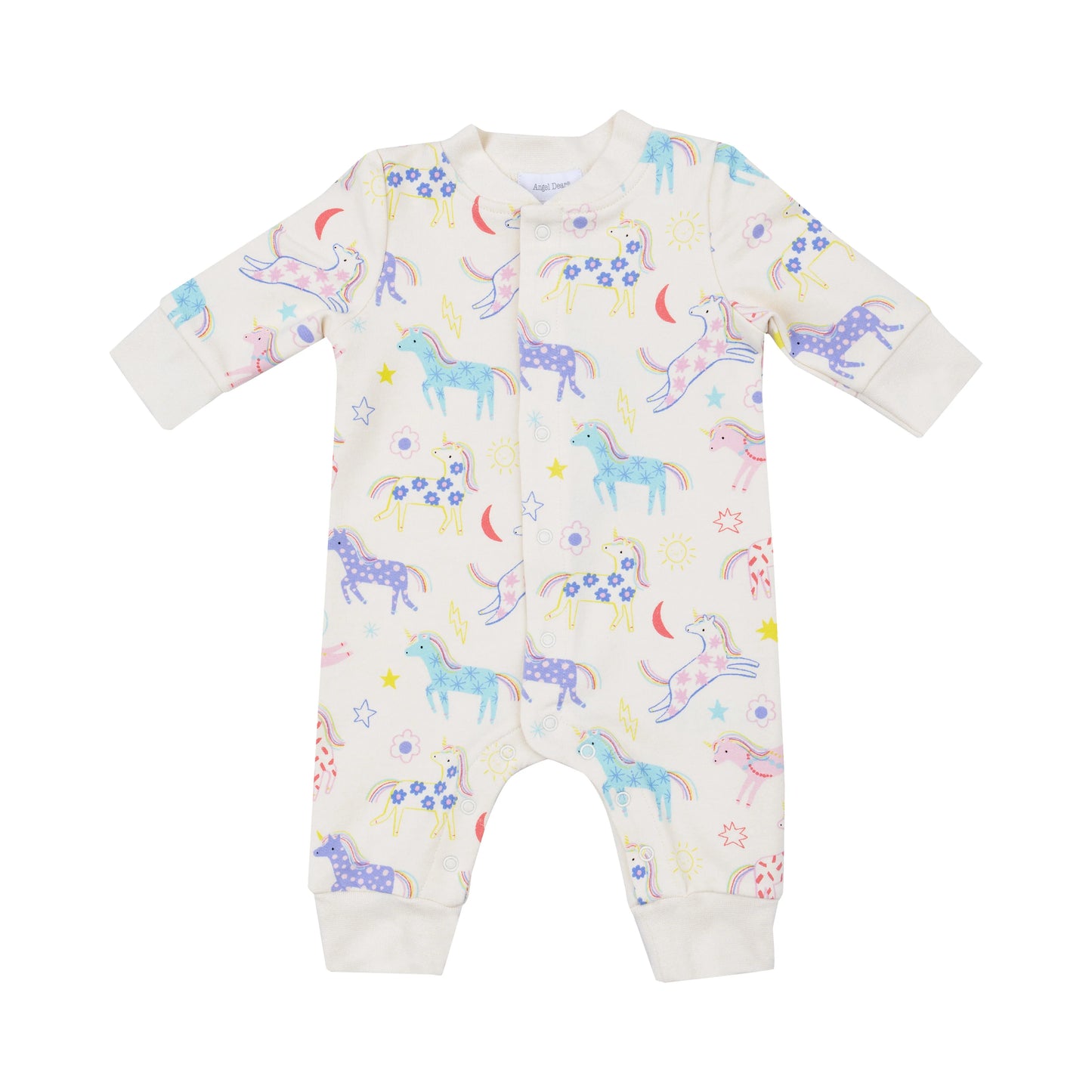 French Terry Fun Unicorns Romper