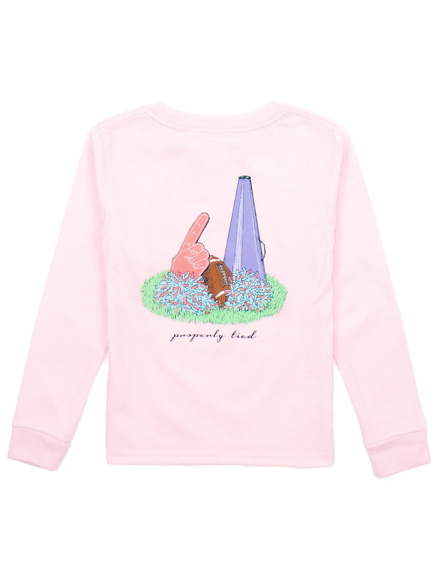 Girl's Home Team L/S Rose