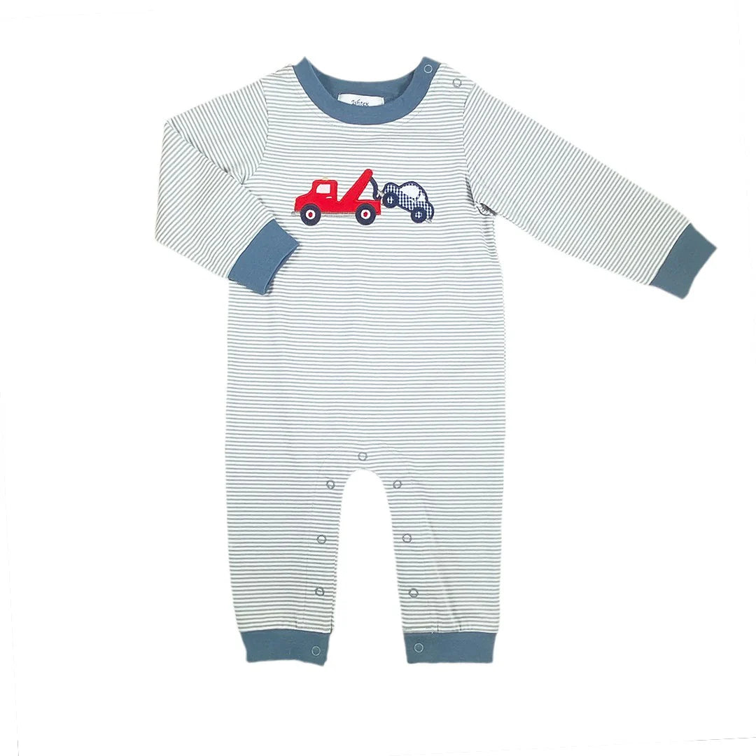 Tow Truck App. Romper