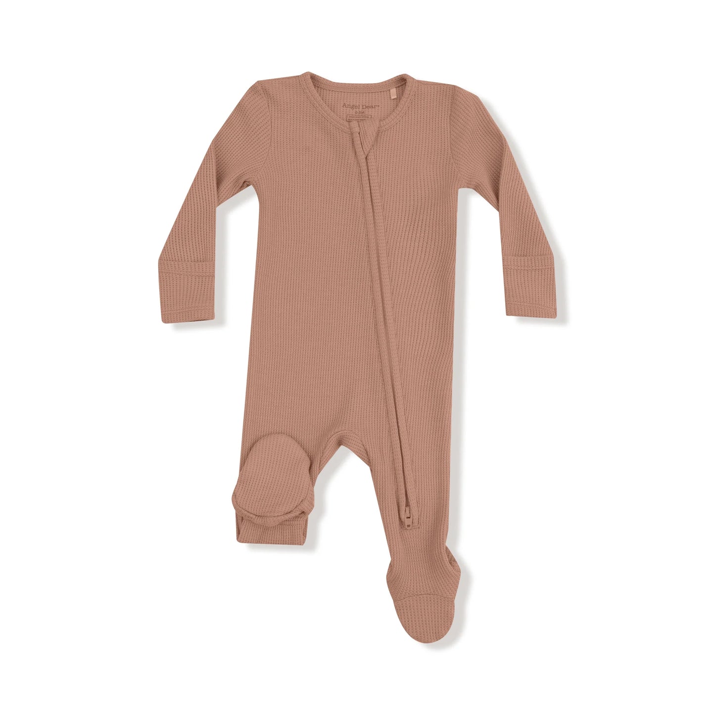 Cafe Au Lait- 2 Way Zipper Footie