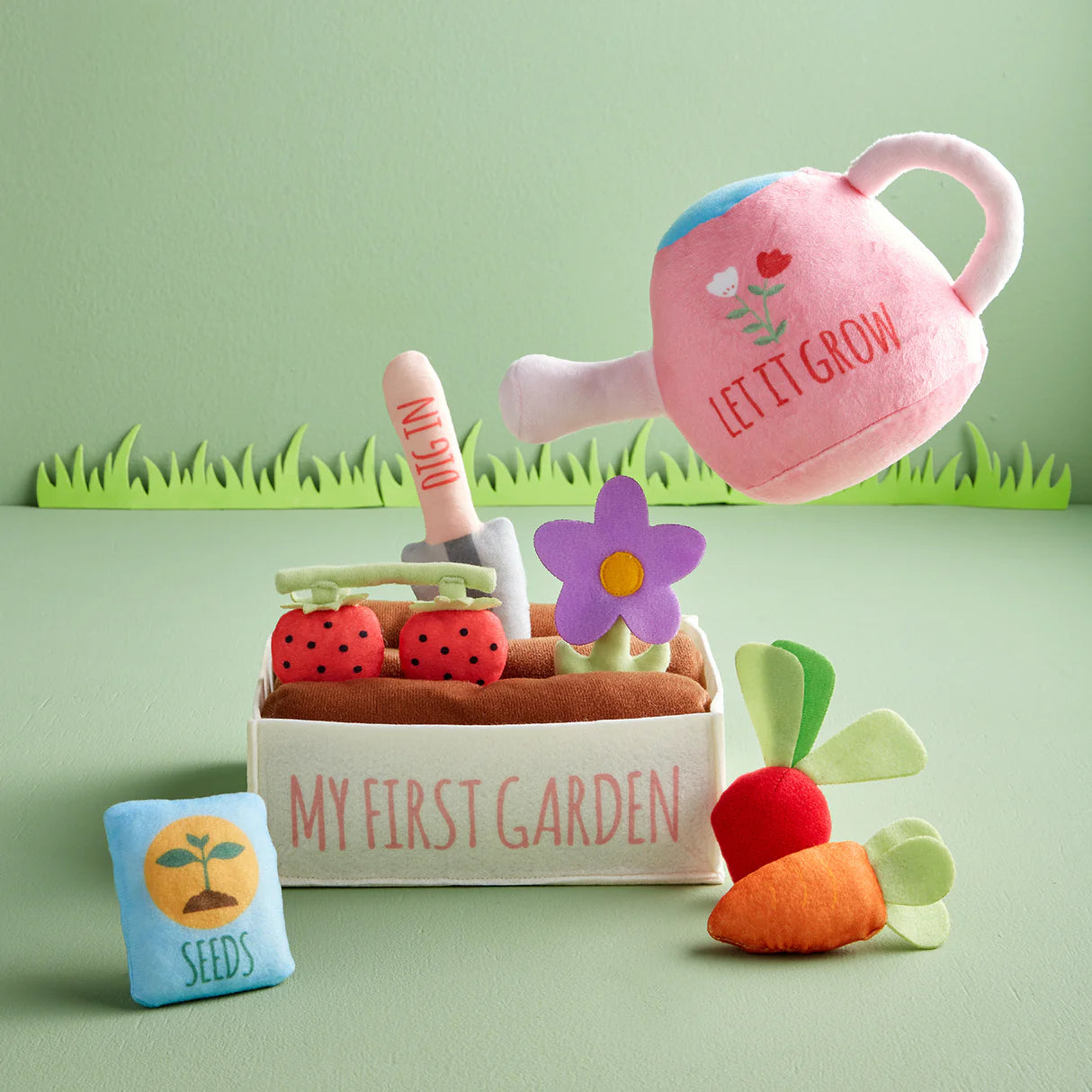 My First Garden Plush Set