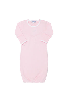 Pink Bubble Baby Gown