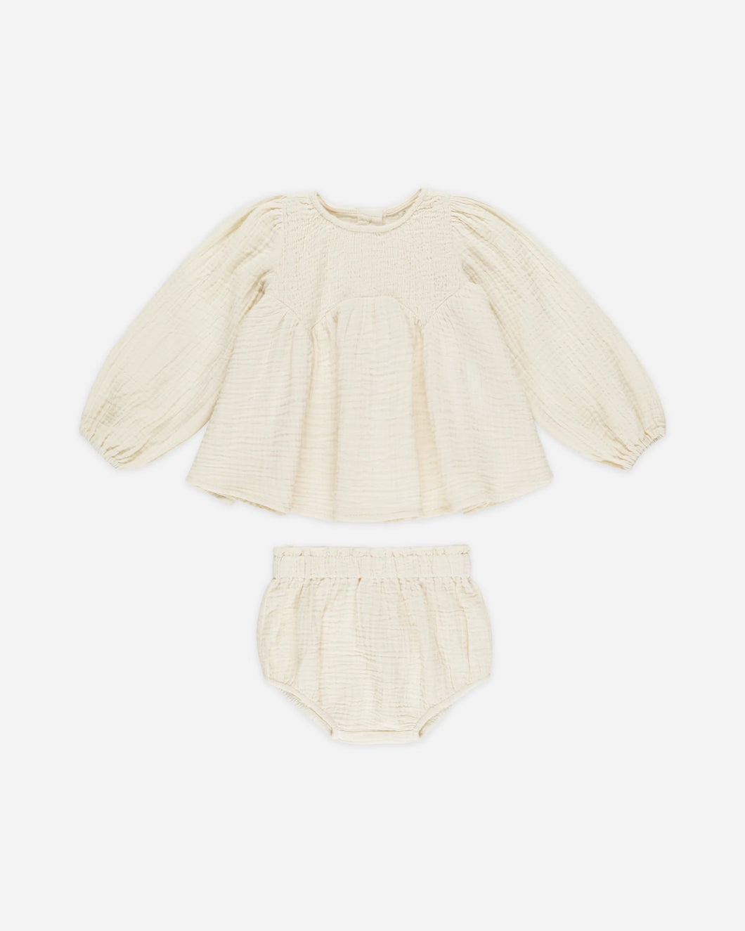 Sophia Top & Bloomer Set- Natural