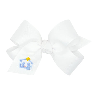 Weeones Emb. Nativity Knot Bow