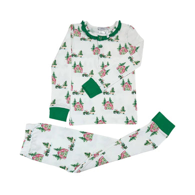 Christmas Tree Farm Girl PJ Set