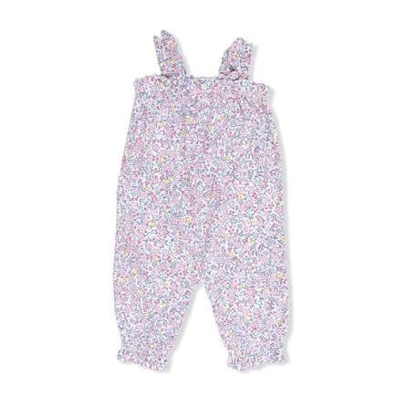 Elizabeth's Garden- Ruffly Strap Overall