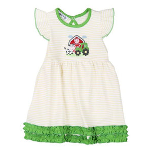 E-I-E-I-O Combo Flutters Toddler Dress