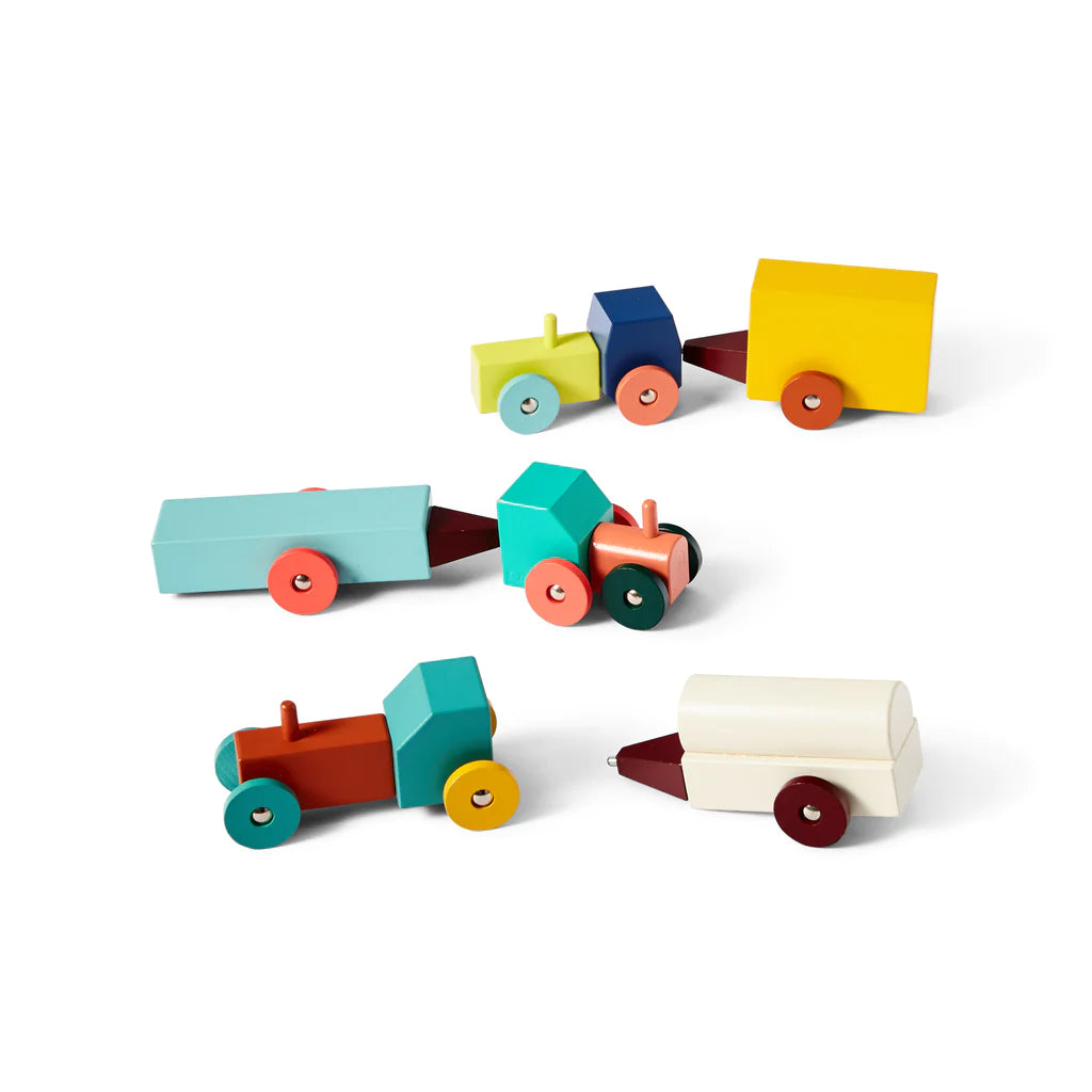 Hovers Tractors Wooden Toy