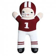 Load image into Gallery viewer, Zubels 12&quot; Maroon/White Football Player