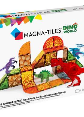 Magna-Tiles Dino World 40 Pc. Set