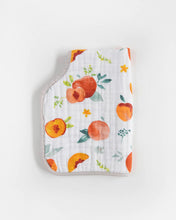 Load image into Gallery viewer, Cotton Muslin Burp Cloth- Georgia Peach