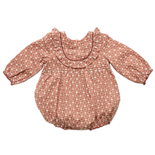 Load image into Gallery viewer, Baby Eileen Bubble-Orange Daisy Eyelet