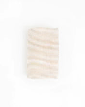 Load image into Gallery viewer, Organic Muslin Swaddle- Sand Stripe