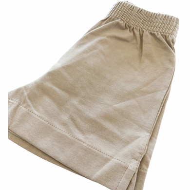 Jersey Short Plain Sand
