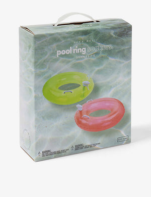 Sunnylife Pool Ring Soakers-neon