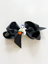 Load image into Gallery viewer, Small Halloween Charm Grosgrain Bow