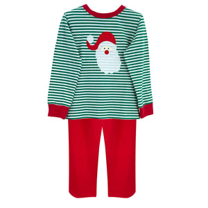 Santa Applique Pants Set