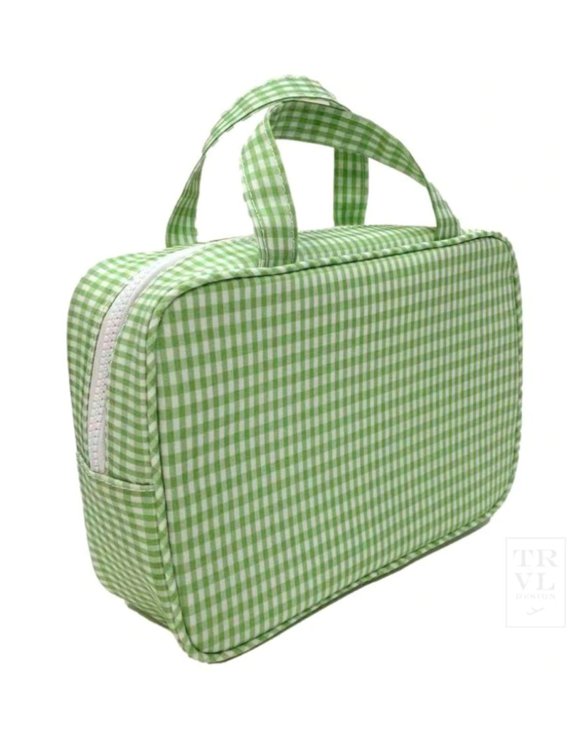 TRVL Design Carry On: Gingham Leaf