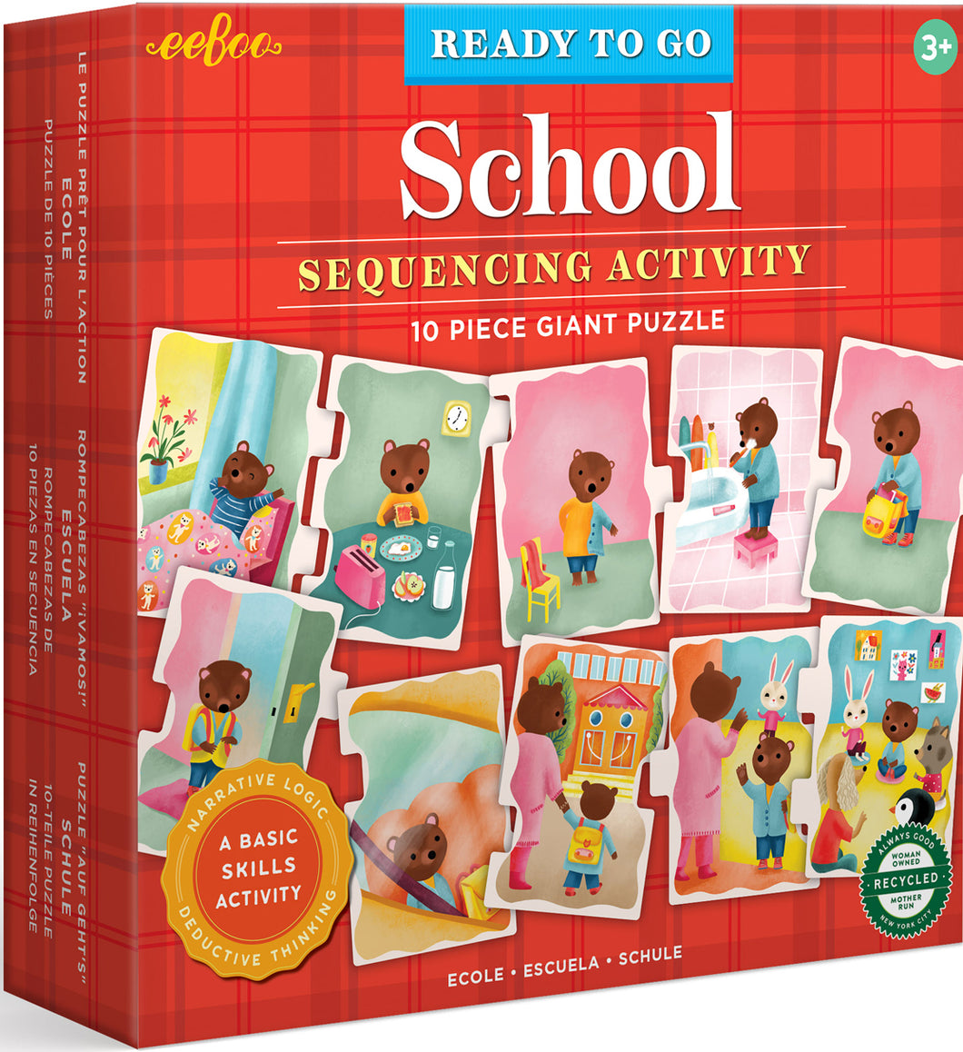 Ready To Go Puzzle - School