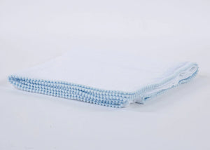 Pompom Muslin Baby Blanket