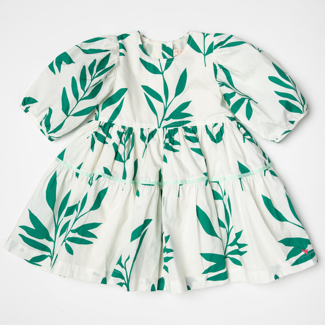 Maribelle Dress: Jungle Leaf