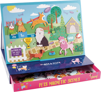 Pets Magnetic Play Scene