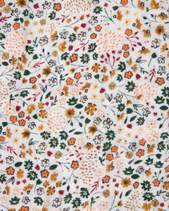 Cotton Muslin Swaddle- Pressed Petals