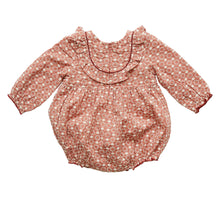Load image into Gallery viewer, Baby Eileen Bubble-Orange Daisy Eyelet