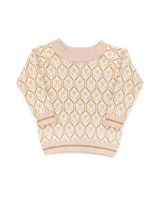 Natural & Shell Pink Sweater