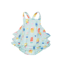 Load image into Gallery viewer, Popsicles Ruffle Sunsuit