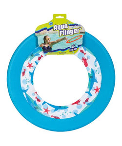 Aqua flinger flying disc beach toy